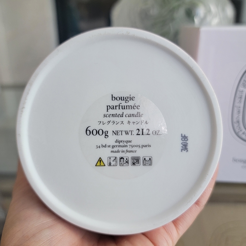 DIPTYQUE ROSE CANDLE CERAMIC CONTAINER - Picture 4 of 5